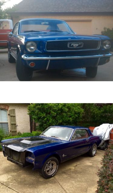 1966 Ford Mustang Elenoer Project half way complete 1966 Ford Mustang