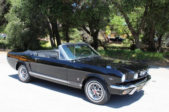 1966 Ford Mustang Factory GT, 289 A-Code V8, Rally Pac, Convertible! 1966 Ford Mustang