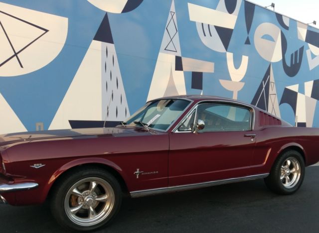 1966 Ford Mustang Fastback 2+2 Pony Interior 1966 Ford Mustang