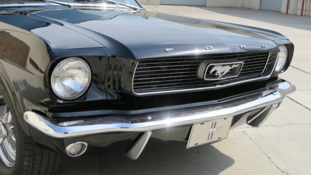 1966 Ford Mustang FASTBACK 289 V8 C CODE 4 SPEED! RAVEN BLACK! DISC! - photo 4