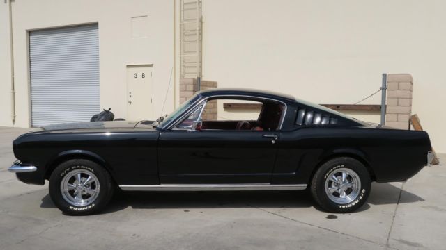 1966 Ford Mustang FASTBACK 289 V8 C CODE 4 SPEED! RAVEN BLACK! DISC! - photo 6
