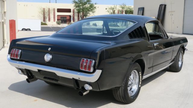 1966 Ford Mustang FASTBACK 289 V8 C CODE 4 SPEED! RAVEN BLACK! DISC! - photo 7