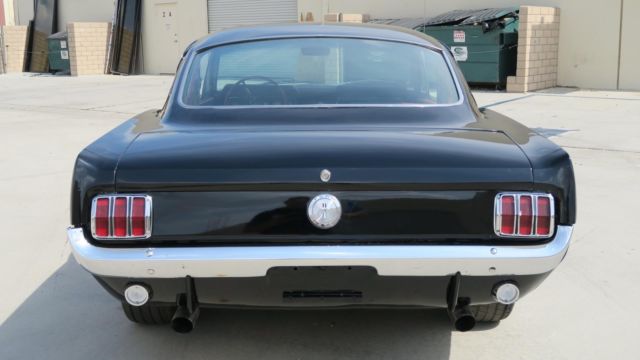 1966 Ford Mustang FASTBACK 289 V8 C CODE 4 SPEED! RAVEN BLACK! DISC! - photo 8