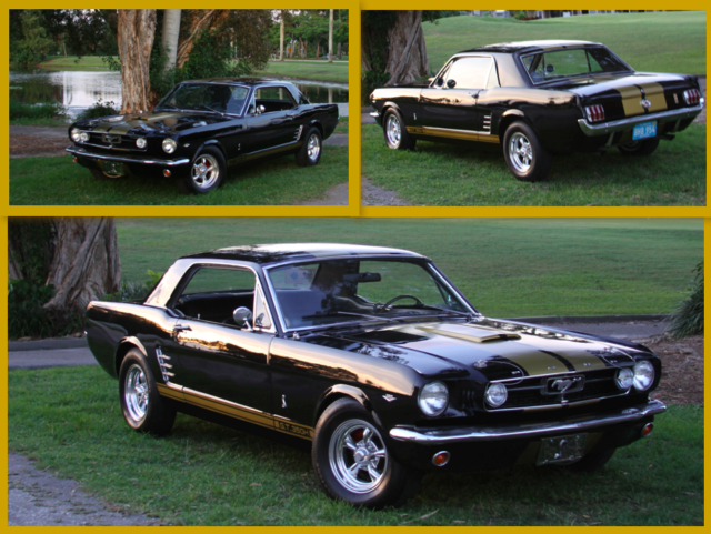 1966 Ford Mustang GT 350 Hertz Shelby Cobra Tribute 302 4 Barell PS AC DiscBrake 1966 Ford Mustang