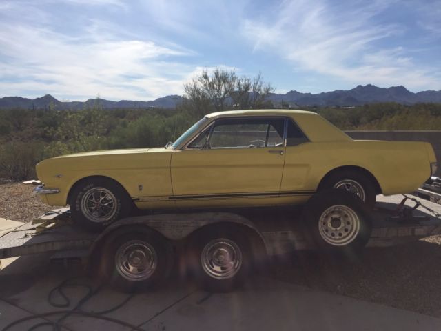 1966 FORD MUSTANG GT ALL ORIGINAL CA/AZ CAR 289 A CODE C4 BEEN IN STORAGE NICE! 1966 Ford Mustang GT