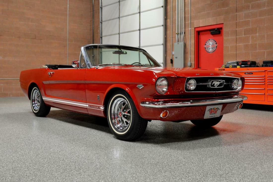 1966 Ford Mustang GT Convertible 289 A-Code 4-Speed Loaded! Beautifully Restored 1966 Ford Mustang GT Convertible