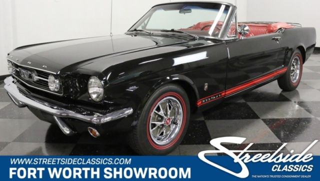 1966 Ford Mustang GT Convertible Convertible 289 V8 4 Speed Manual Classic Vinta 1966 Ford Mustang GT Convertible