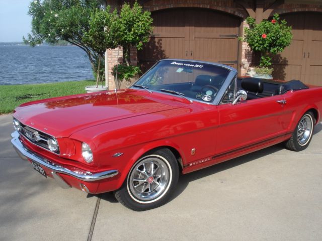 1966 Ford Mustang GT Convertible - The Real Thing! 1966 Ford Mustang GT