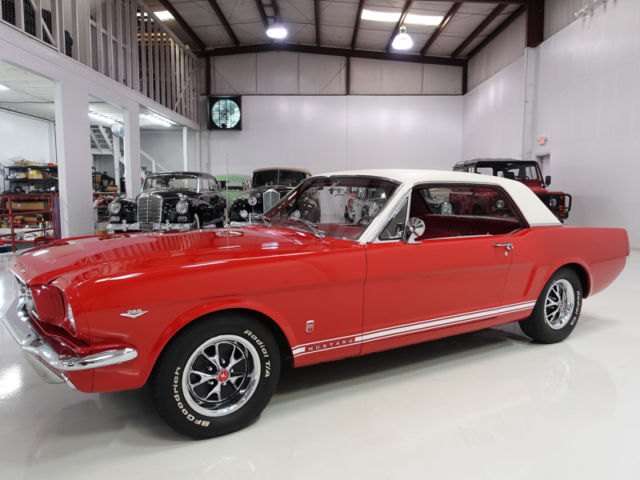 1966 Ford Mustang GT Coupe | A-Code 289ci 225 hp V8 | 4-Speed Manual 1966 Ford Mustang GT Coupe