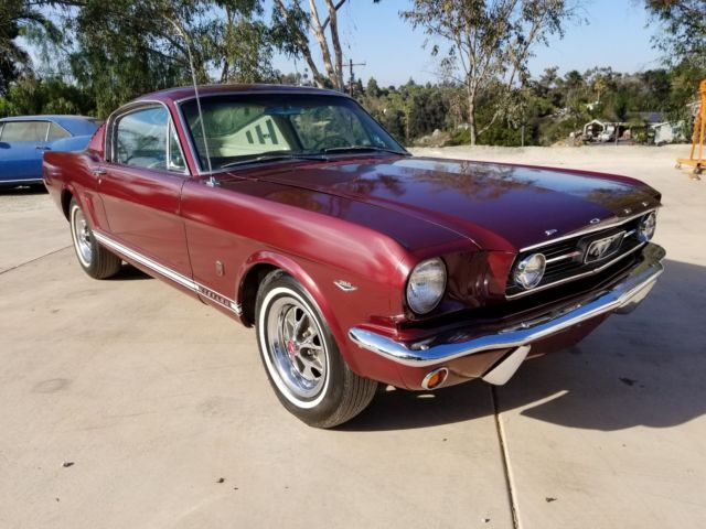 1966 Ford Mustang GT Fastback Barn Find No Rust Survivor, stored for 40+ years 1966 Ford Mustang GT FASTBACK 4 SPEED