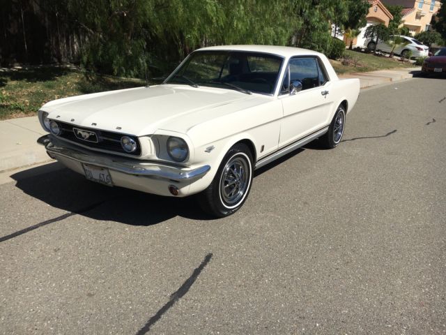 1966 ford mustang GT K CODE 289 HIGH PERFORMANCE MOTOR AND CRUSE O MATIC TRANS 1966 Ford Mustang