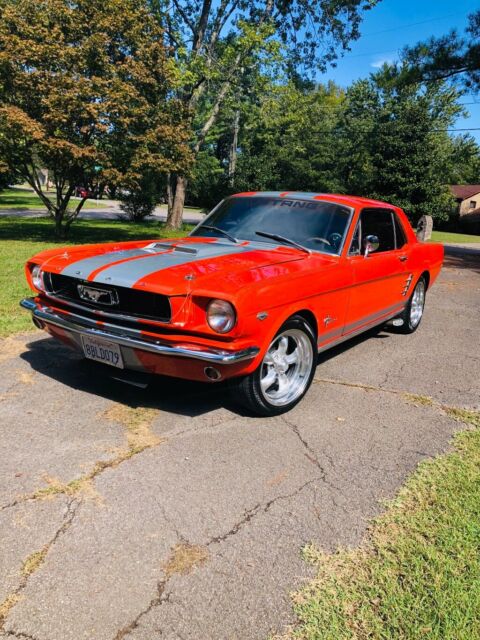 1966 FORD MUSTANG GT PONY STYLED COUPE V8 AUTOMATIC C CODE restored 1966 Ford Mustang