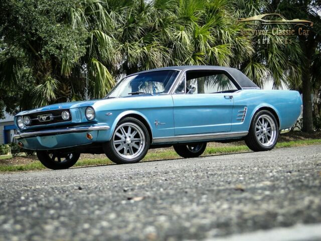 1966 Ford Mustang GT Tribute 27330 Miles Turquoise 2 Door Hardtop 3 Speed Autom 1966 Ford Mustang GT Tribute