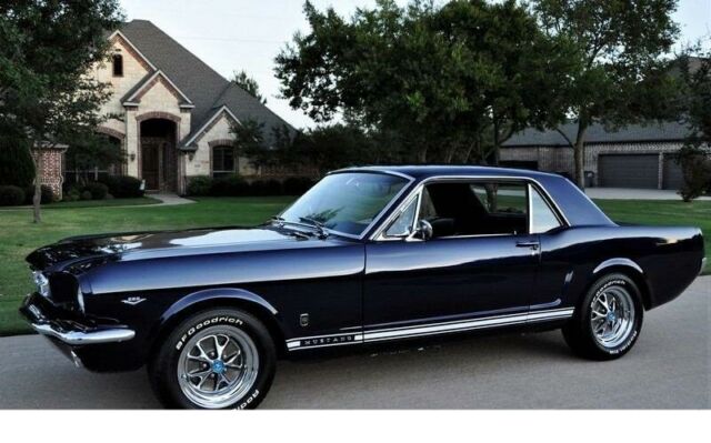 1966 Ford Mustang GT Trim 20,882 Miles Kona Blue Coupe V8 4.7L Automatic 1966 Ford Mustang GT Trim 289 V8 engine