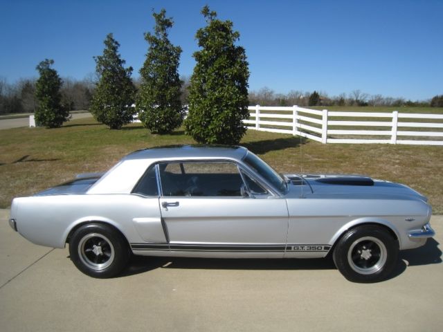 1966 Ford Mustang GT350 Coupe 289 V8 C-code Manual Transmission 1966 Ford Mustang GT 350