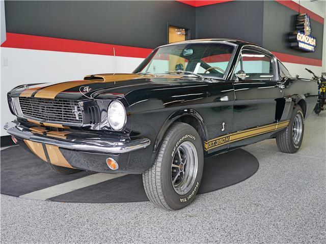 1966 Ford Mustang GT350H 12,619 Miles Black/Gold Manual 1966 Ford Mustang GT350H