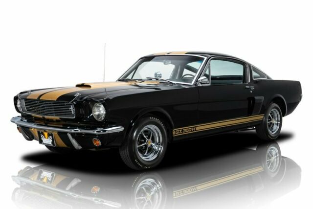 1966 Ford Mustang GT350H Black Fastback 289 V8 3 Speed Automatic 1966 Ford Mustang GT350H