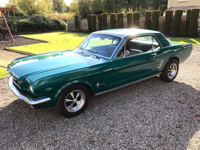 1966 ford mustang original 289 automatic coupe v-8 1966 Ford Mustang MUSTANG 289 V-8 COUPE
