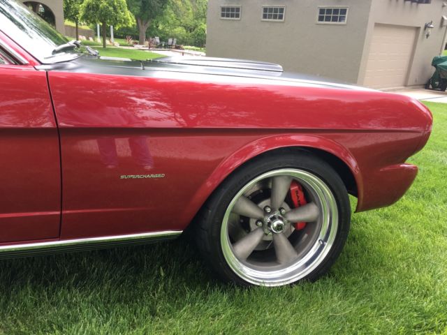 1966 Ford Mustang Pro Touring Coupe 2004 Roush Cobra Terminator engine - photo 10