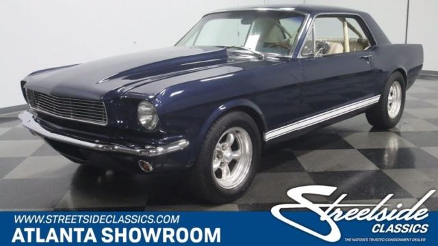 1966 Ford Mustang Restomod Coupe 302 V8 5 Speed Manual Classic Vintage Collector 1966 Ford Mustang Restomod