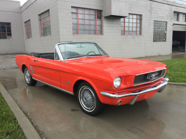1966 Ford Mustang RUST FREE CAR STICK A MAGNET TO THIS PUPPY 1966 Ford Mustang