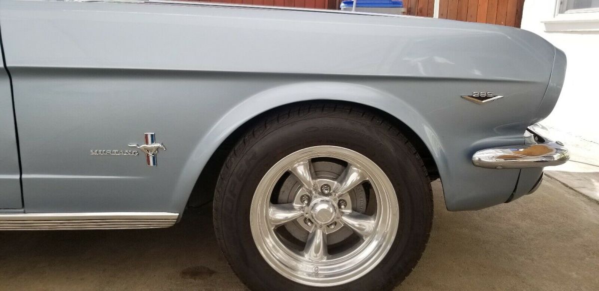 1966 Ford Mustang Sportscar Blue RWD Automatic delux 1966 Ford Mustang delux
