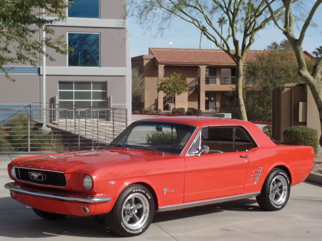 1966 Ford Mustang V8 Automatic Power Steering Power Brakes A/C Rust Free!!! 1966 Ford Mustang