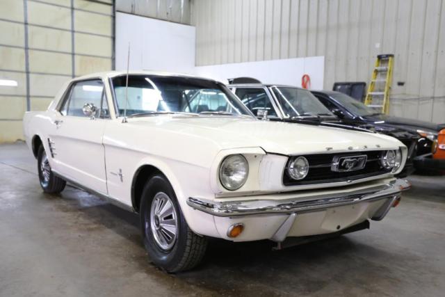 1966 Ford Mustang , very nice car , white on blue , looks and runs great 1966 Ford Mustang