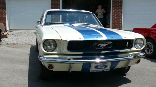 1966 Ford Mustang with Original Window Sticker & Owners Manual 1966 Ford Mustang