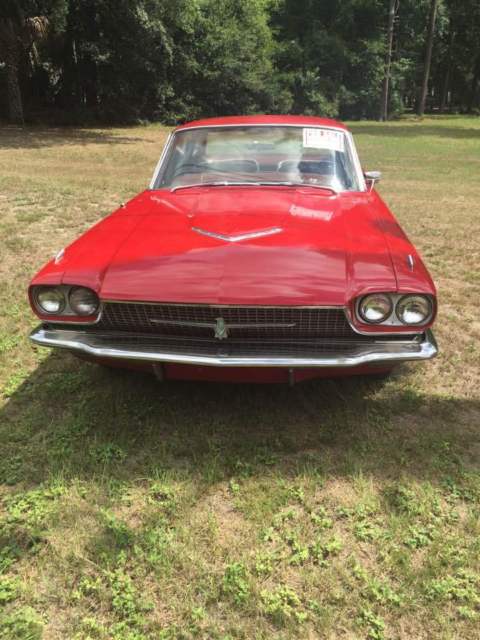 1966 Ford Thinderbird 2 Door Town Coupe, Red on Red, Runs and Drives Well! 1966 Ford Thunderbird Thunderbird