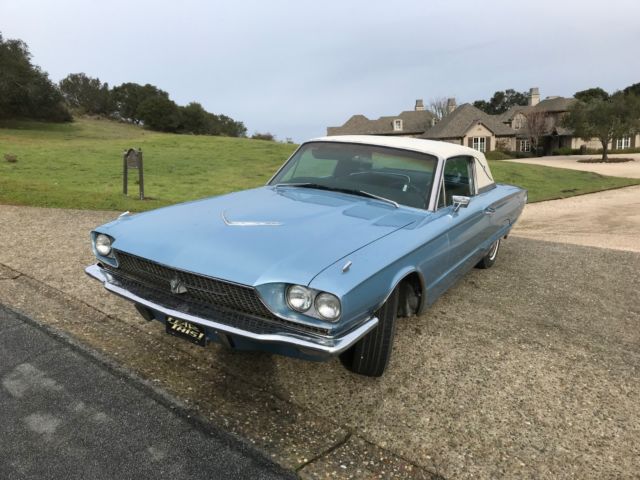 1966 Ford Thunderbird 2-Door Coupe 390 CID V8 Automatic 1966 Ford Thunderbird