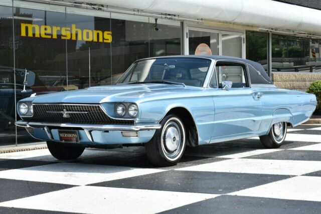 1966 Ford Thunderbird, 390 V-8 Automatic, Fantastic Blue on Blue Color Combo! 1966 Ford Thunderbird