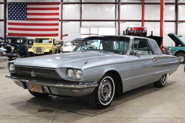 1966 Ford Thunderbird 65742 Miles Light Blue Metallic Coupe 390 V8 Automatic 1966 Ford Thunderbird --