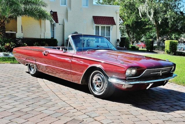 1966 Ford Thunderbird Convertible 309 V8 Power top, Steering, Brakes 1966 Ford Thunderbird Amazing 66 Ford Thunderbird Convertible