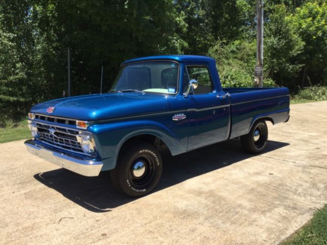 1966 Ford Truck F-100 completely restored frame up Texas truck 1966 Ford F-100