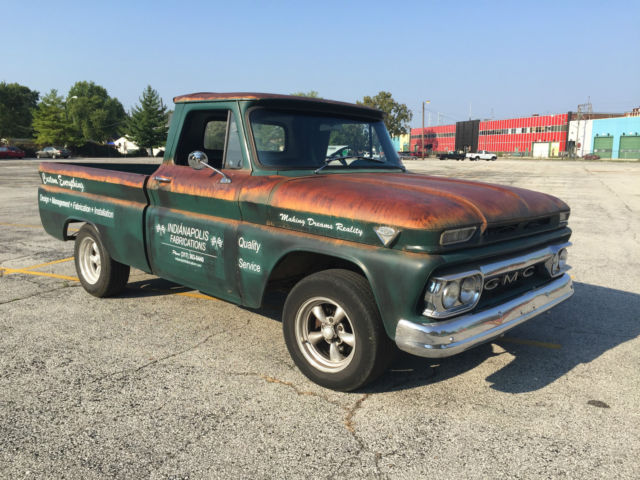 1966 GMC K1000 Pickup Fleet Side Short Bed Shop Truck 350, 700R4, 12 Bolt 1966 GMC K1000 Pick Up