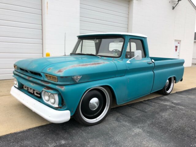 1966 GMC short bed patina C10 pickup truck 1966 Chevrolet C-10