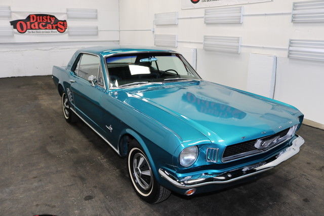 1966 Green Runs Drives Body Int VGoog 200CI 6 3 spd auto! 1966 Ford Mustang Runs Drives Body Int VGoog 200CI 6 3 spd auto