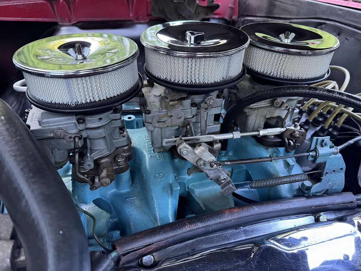 1966 PONTIAC GTO TRI POWER CONVERTIBLE 389 TRI-POWER 4SPD PS PB TACH - photo 7