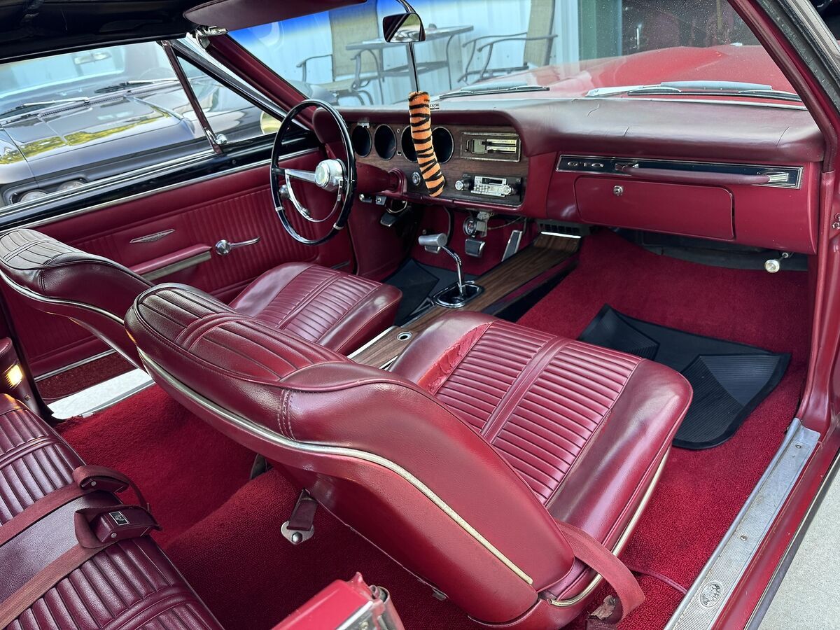 1966 PONTIAC GTO TRI POWER CONVERTIBLE 389 TRI-POWER 4SPD PS PB TACH - photo 8