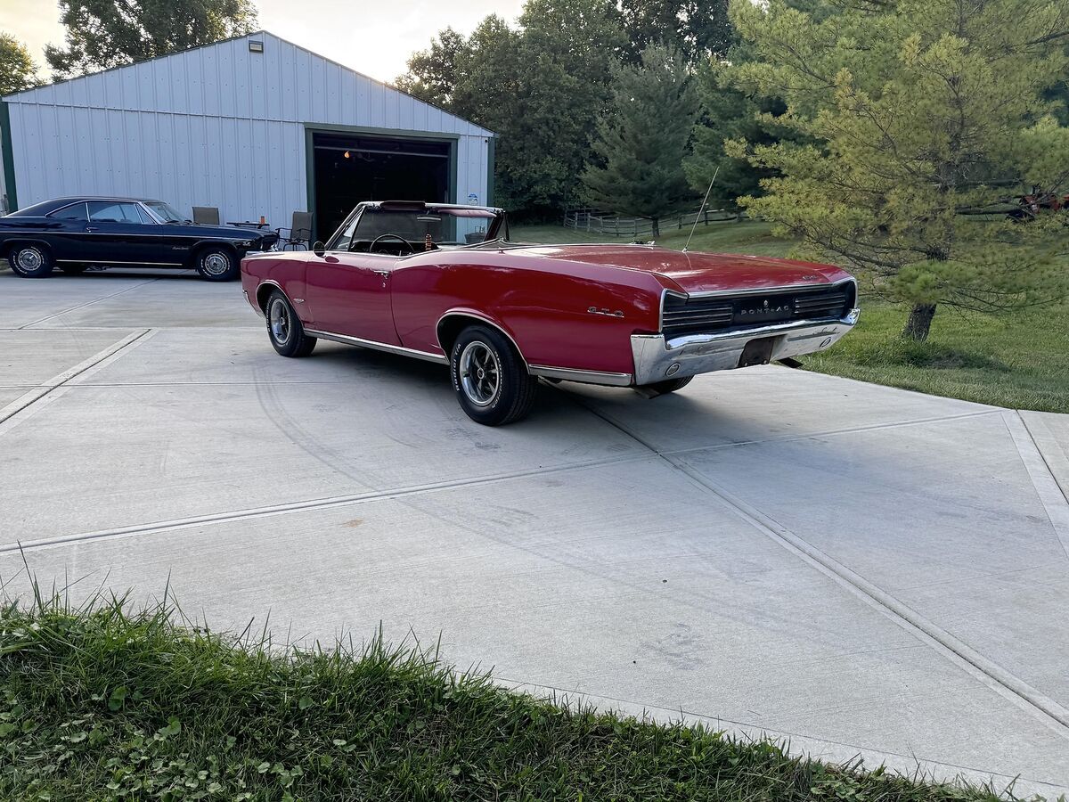 1966 PONTIAC GTO TRI POWER CONVERTIBLE 389 TRI-POWER 4SPD PS PB TACH - photo 9