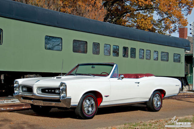 1966 GTO Convertible - Concours Quality Rotisserie restoration 1966 Pontiac GTO Convertible