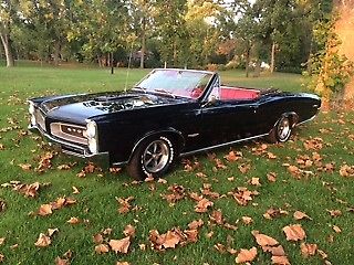 1966 GTO CONVERTIBLE TRIBUTE CAR SOLID DRIVER 1966 Pontiac GTO CONVERTIBLE