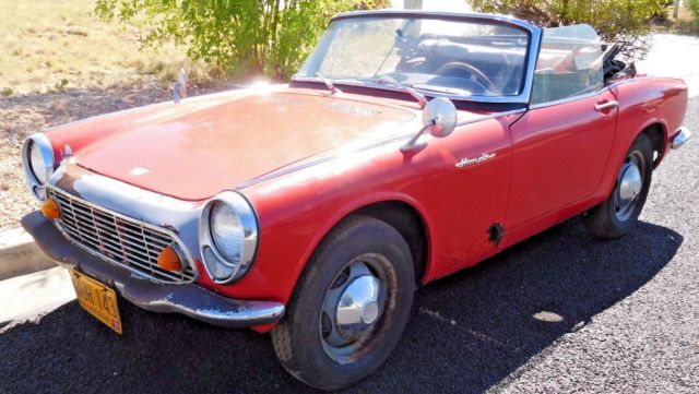 1966 Honda S600 Roadster- Low Mile- Long, Long Time Sitter-Great Project 1966 Honda Other