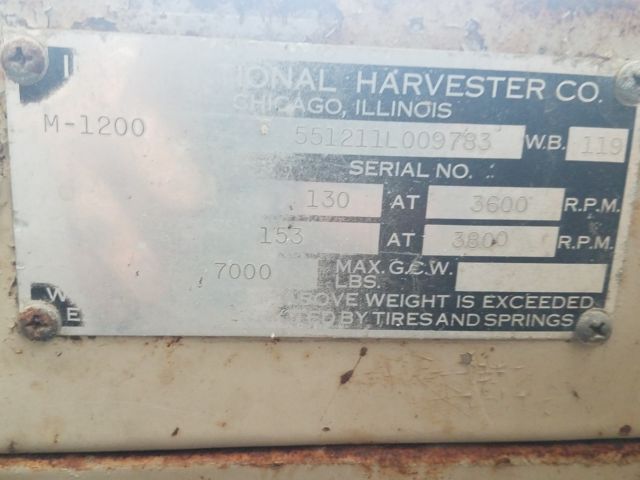1966 International Harvester M1200 - photo 2