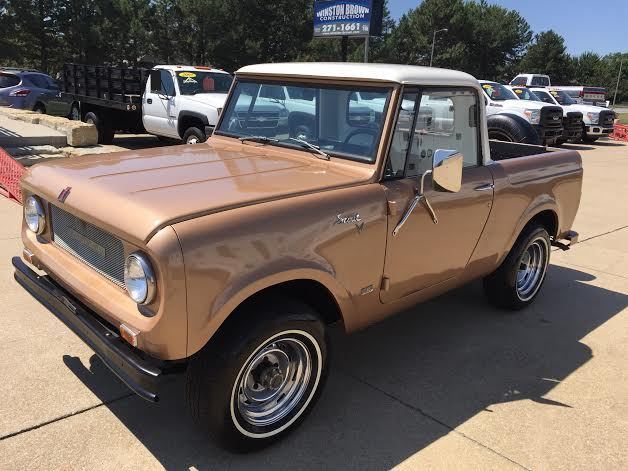 1966 International Scout 800 V8 4x4 Chassis Excellent shape No Reserve 1966 International Harvester Scout 800
