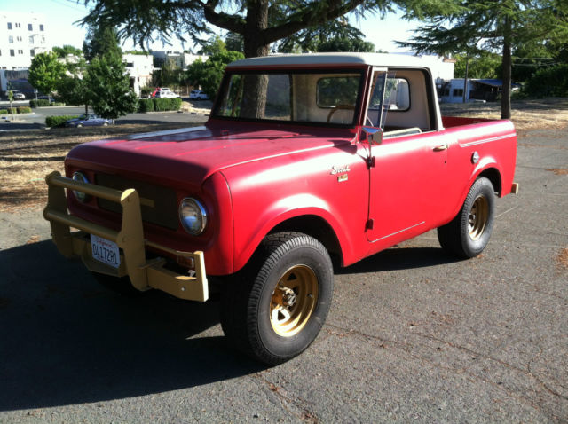 1966 International Scout 800. Very Nice Scout! Frame off restoration. No Rust 1966 International Harvester Scout 800