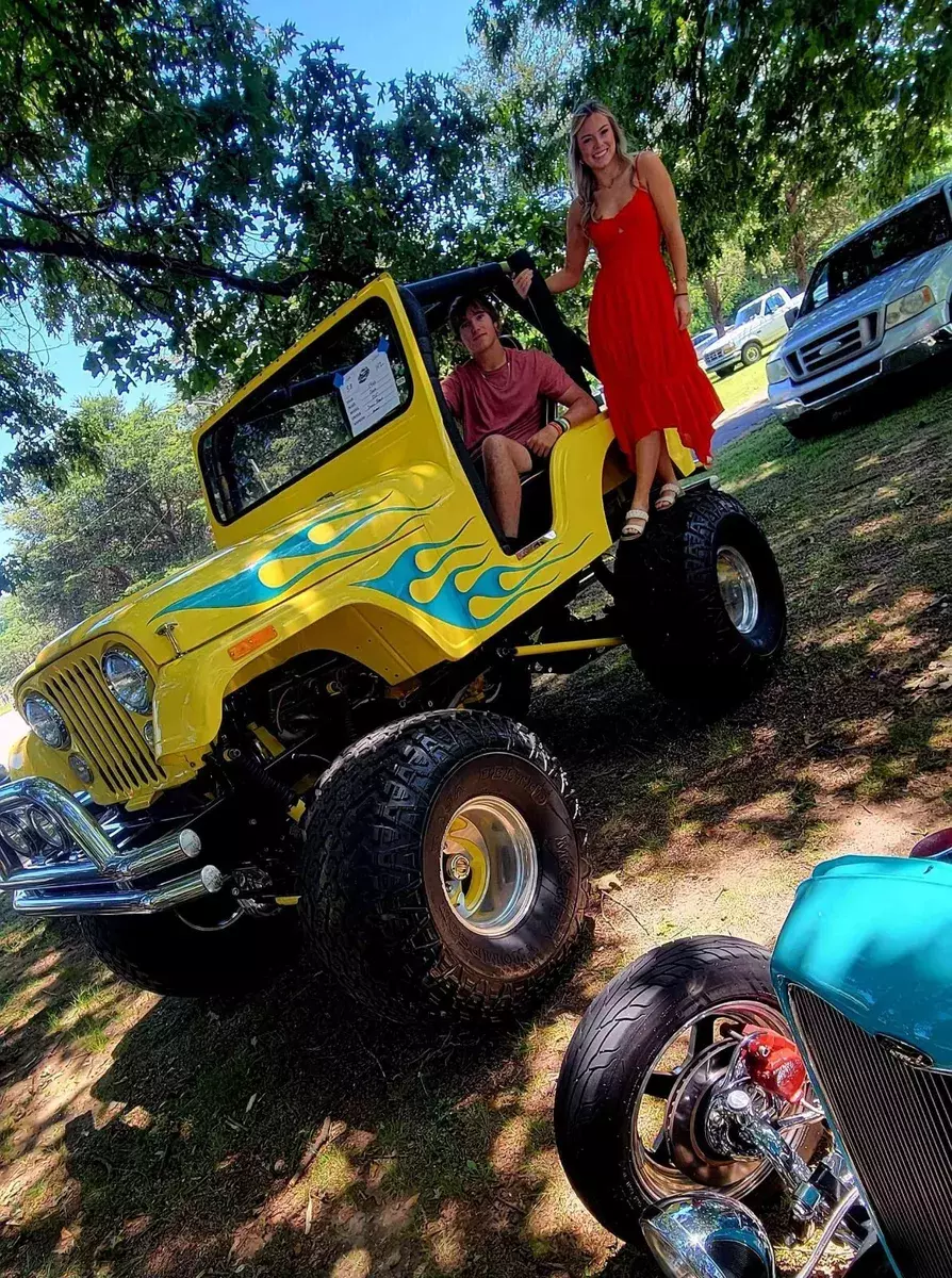 1966 Jeep CJ-5 Convertible Yellow 1966 Jeep CJ-5