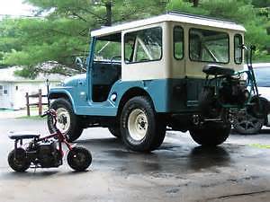 1966 Jeep CJ5 with factory dauntless V6 and metal hardtop (DISASSEMBLED) 1966 Jeep CJ Dauntless V6