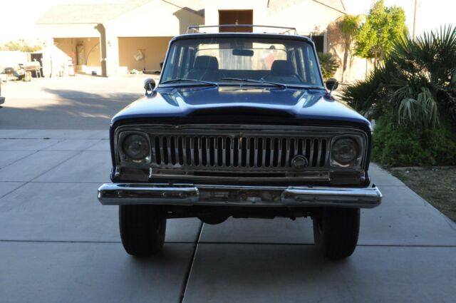 1966 Jeep Wagoneer Custom Barn Find V8 Auto P/S P/B A/C Bucket Seats AMC 327 1966 Jeep Wagoneer Custom